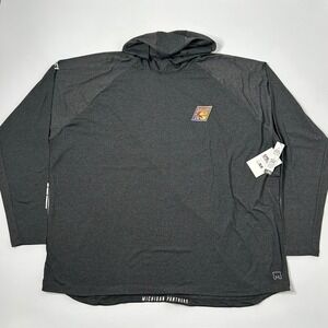 USFL Michigan Panthers MSX Michael Strahan Pullover Hoodie 5XL NWT